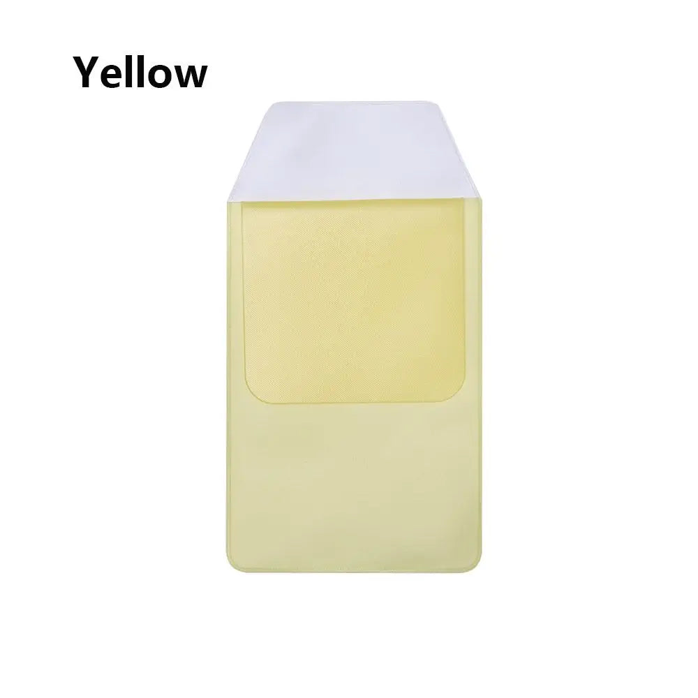 1PC Colorful Nylon Mesh Zipper Case Transparent Grid Cosmetic Makeup Pouch Handbags Coin Purse Mesh Pen Bag Home Storage