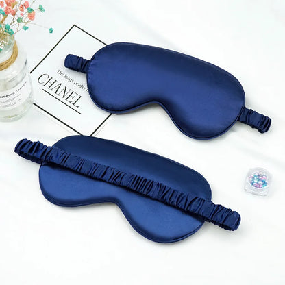 Imitated Silk Eye Mask for Sleeping Breathable Eyeshade Cover Sleeping Mask for Travel Nap Soft Comfort Blindfold Night Eyepatch