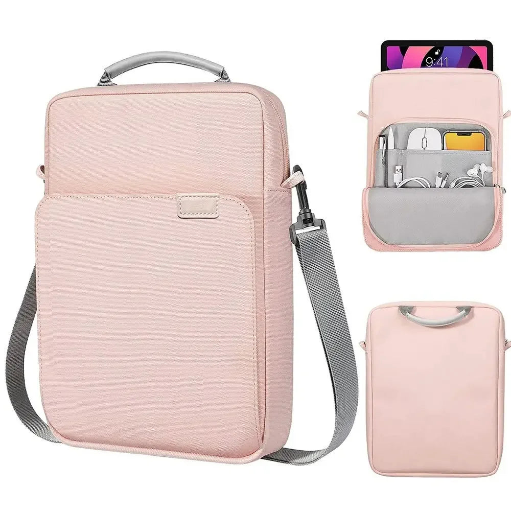 Shoulder Bag for MacBook Air M1 Case 2023 New M2 13 inch Laptop Bag for iPad Air 5 Pro 12.9 11 10th Gen S9 8 7 Plus women / men